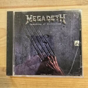 Megadeth – Symphony of Destruction CD Single 1992 Metal Capitol